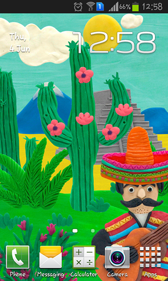Download Landschaft Live Wallpaper Mexico für Android kostenlos.