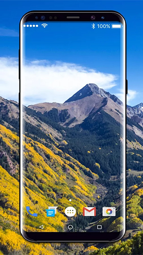 Android Hintergrundbilder Bergnatur HD  kostenlos auf den Desktop herunterladen. 