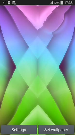 Download Abstrakt Live Wallpaper Multicolor für Android kostenlos.
