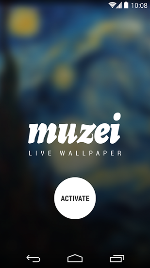 Download Live Wallpaper Muzei für Android 4.4 kostenlos.