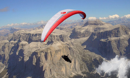 Download Landschaft Live Wallpaper Paragliding für Android kostenlos.