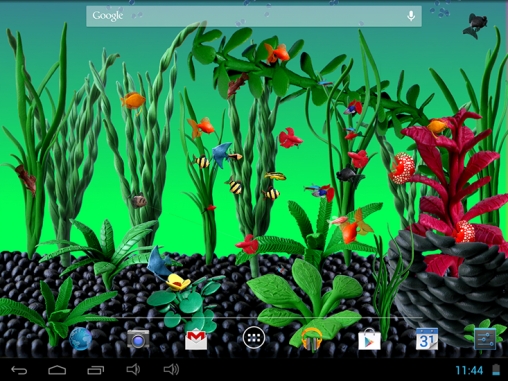 Download Live Wallpaper Plastilin Aquarium für Android 2.1 kostenlos.