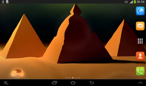 Kostenlos Live Wallpaper Pyramiden für Android Smartphones und Tablets downloaden.