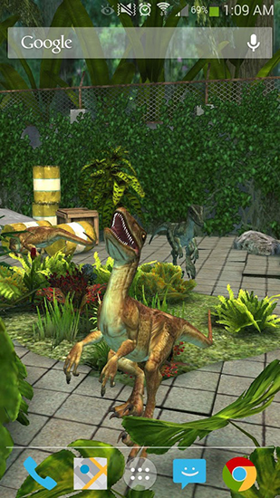 Download Tiere Live Wallpaper Raptor für Android kostenlos.