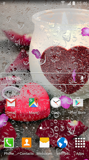 Kostenlos Live Wallpaper Romantik für Android Smartphones und Tablets downloaden.