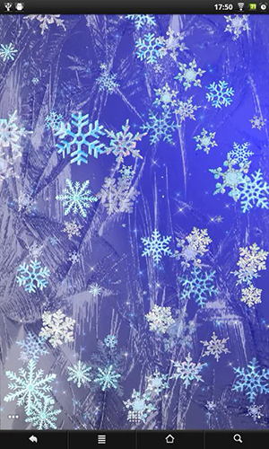 Android Hintergrundbilder Schneeflocken  kostenlos auf den Desktop herunterladen. 