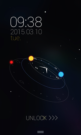 Download Live Wallpaper Sternen Orbit für Android 5.0 kostenlos.