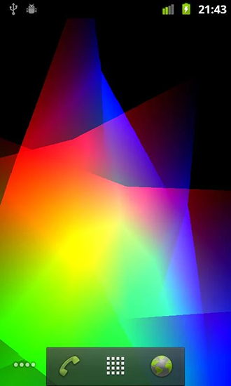 Download Abstrakt Live Wallpaper Symphonie der Farben für Android kostenlos.