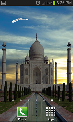 Android Hintergrundbilder Taj Mahal kostenlos auf den Desktop herunterladen. 