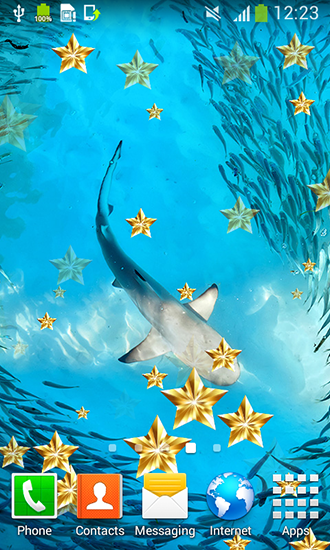 Download Aquarien Live Wallpaper Unter Wasser für Android kostenlos.