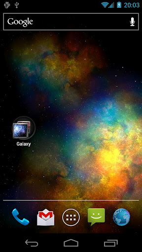 Download Weltraum Live Wallpaper Vortex Galaxie für Android kostenlos.