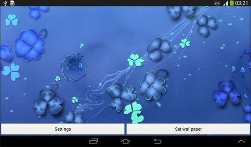 Download Pflanzen Live Wallpaper Wasser für Android kostenlos.