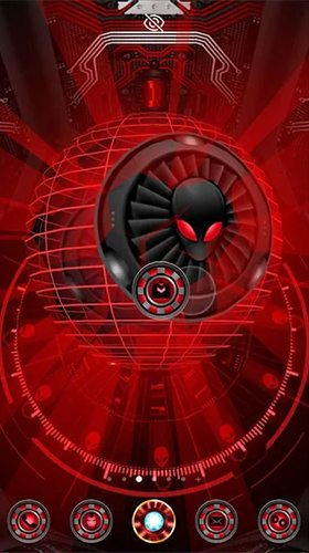Bildschirm screenshot Alien Spinne 3D  für Handys und Tablets.