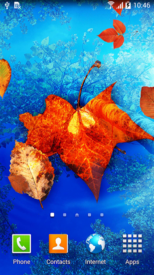 Android Hintergrundbilder Herbstlaub kostenlos auf den Desktop herunterladen. 