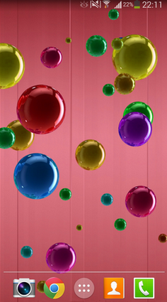 Android Hintergrundbilder Bunte Blasen kostenlos auf den Desktop herunterladen. 