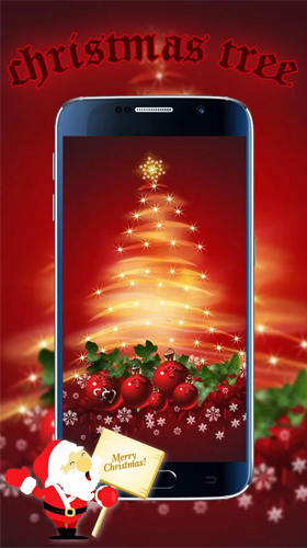 Bildschirm screenshot Weihnachtsbaum  für Handys und Tablets.
