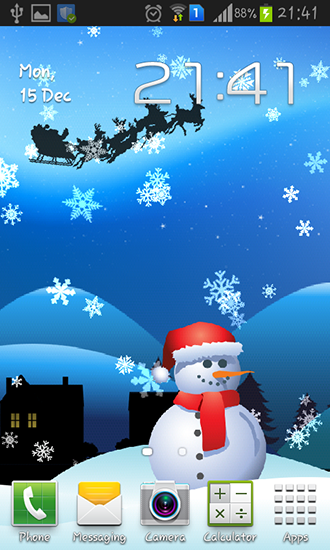 Android Hintergrundbilder Weihnachtliche Magie kostenlos auf den Desktop herunterladen. 