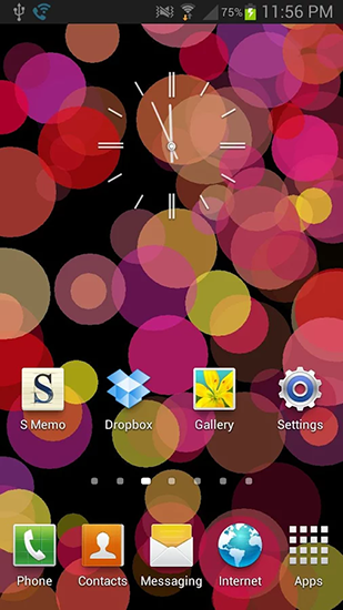 Android Hintergrundbilder Kreise kostenlos auf den Desktop herunterladen. 