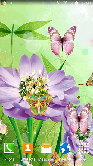 Android Hintergrundbilder Niedliche Schmetterlinge kostenlos auf den Desktop herunterladen. 