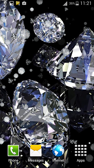 Android Hintergrundbilder Diamanten für Mädchen kostenlos auf den Desktop herunterladen. 