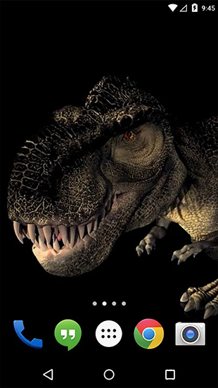 Android Hintergrundbilder Dino T-Rex 3D kostenlos auf den Desktop herunterladen. 