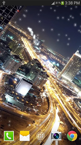 Bildschirm screenshot Dubai Nacht  für Handys und Tablets.