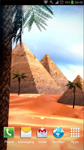 Bildschirm screenshot Ägypten 3D  für Handys und Tablets.