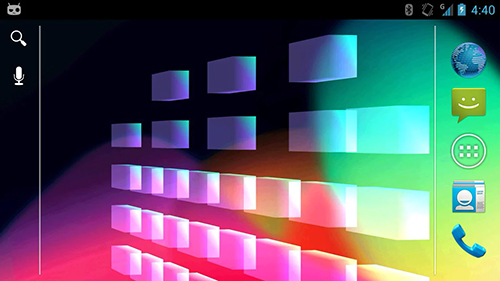 Bildschirm screenshot Equalizer 3D für Handys und Tablets.