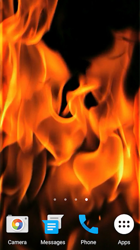 Bildschirm screenshot Feuer  für Handys und Tablets.