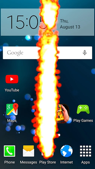 Android Hintergrundbilder Feuriger Bildschirm kostenlos auf den Desktop herunterladen. 