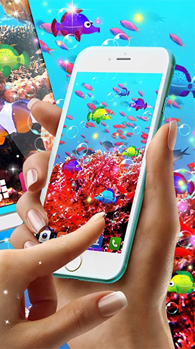Bildschirm screenshot Fisch  für Handys und Tablets.