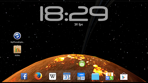 Android Hintergrundbilder Fremde Planeten 3D kostenlos auf den Desktop herunterladen. 