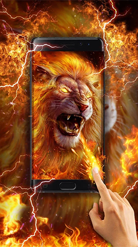Bildschirm screenshot Goldener Löwe  für Handys und Tablets.