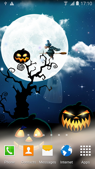 Android Hintergrundbilder Halloween von Blackbird Wallpapers kostenlos auf den Desktop herunterladen. 