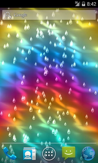 Android Hintergrundbilder Leichter Regen kostenlos auf den Desktop herunterladen. 