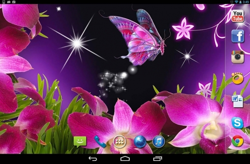 Android Hintergrundbilder Magische Schmetterlinge kostenlos auf den Desktop herunterladen. 