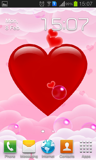 Android Hintergrundbilder Magisches Herz kostenlos auf den Desktop herunterladen. 