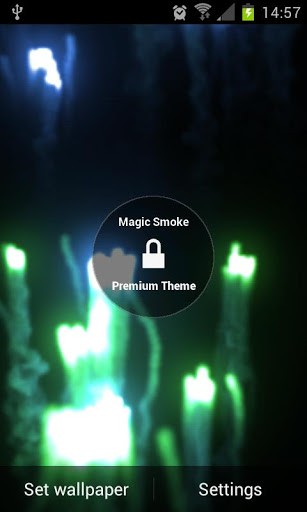 Android Hintergrundbilder Der magische Rauch 3D kostenlos auf den Desktop herunterladen. 