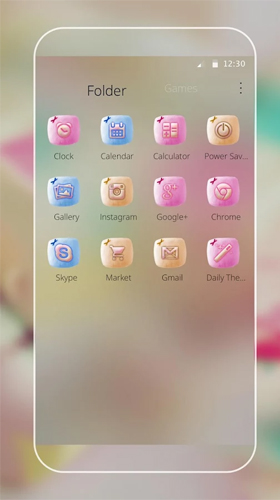 Bildschirm screenshot Marshmallow Candy  für Handys und Tablets.