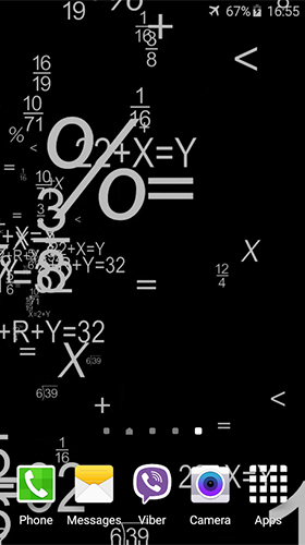 Bildschirm screenshot Mathematik  für Handys und Tablets.