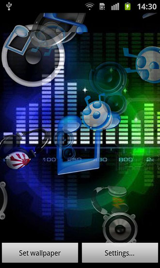 Android Hintergrundbilder Musikaler Klang kostenlos auf den Desktop herunterladen. 