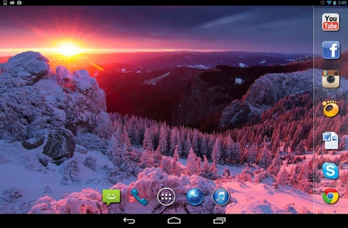 Android Hintergrundbilder Netter Winter kostenlos auf den Desktop herunterladen. 