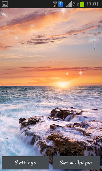 Android Hintergrundbilder Perfekter Sonnenuntergang kostenlos auf den Desktop herunterladen. 