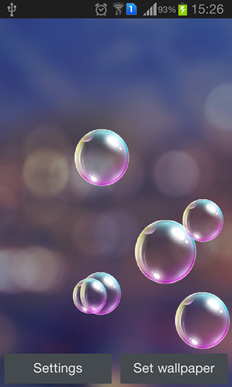 Android Hintergrundbilder Platzende Seifenblasen kostenlos auf den Desktop herunterladen. 