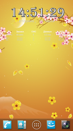 Android Hintergrundbilder Sakura Pro kostenlos auf den Desktop herunterladen. 
