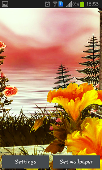 Android Hintergrundbilder Frühlingsblumen: Magie kostenlos auf den Desktop herunterladen. 