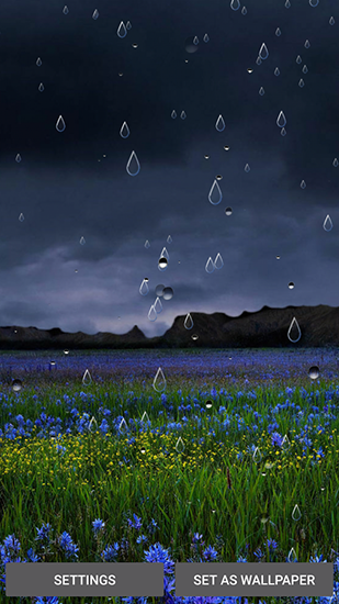 Android Hintergrundbilder Frühlingsregen kostenlos auf den Desktop herunterladen. 