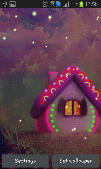 Android Hintergrundbilder Süßes Haus kostenlos auf den Desktop herunterladen. 