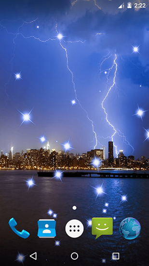 Android Hintergrundbilder Donnersturm kostenlos auf den Desktop herunterladen. 