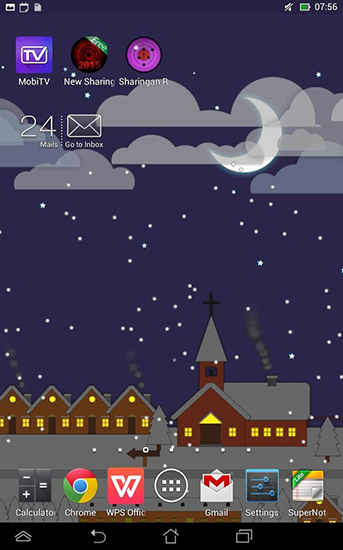 Android Hintergrundbilder Zeichentrick-Landschaft kostenlos auf den Desktop herunterladen. 